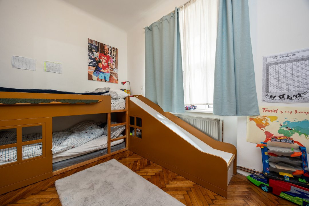 Apartament interbelic premium – 127 mp | Vilă monument istoric | Piata Victoriei