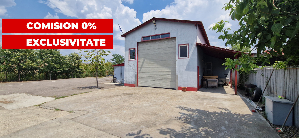 De inchiriat hala service auto + locuri de parcare in Popesti Leordeni