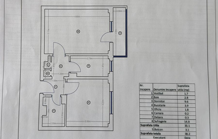 Apartament 2 Camere la Mega Mall și langa Arena Națională, vedere panoramică