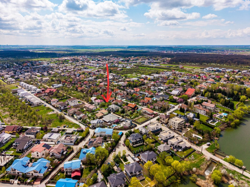 TEREN CONSTRUIBIL | CORBEANCA – LAGUNA ALBASTRA | 610 MP | DESCHIDERE 20 M