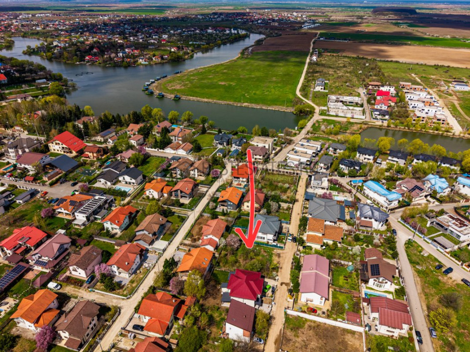 TEREN CONSTRUIBIL | CORBEANCA – LAGUNA ALBASTRA | 610 MP | DESCHIDERE 20 M