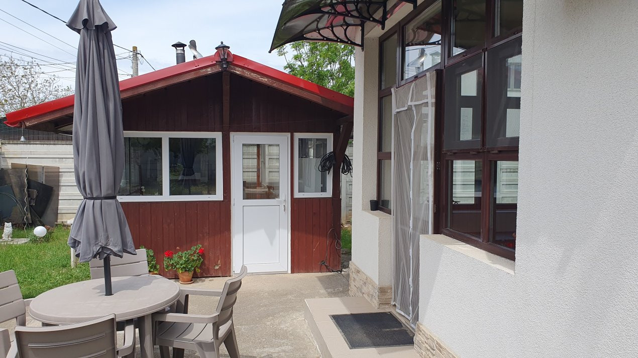 Casa zona pădure Snagov – Ghermănești | 480 mp teren | 2 fronturi stradale | P+1