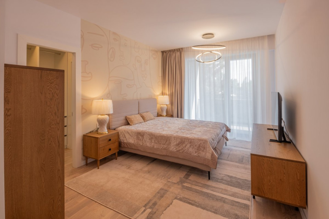 Impecabil! 4 cam mobilate modern & lux, 123mp, prima inchiriere!