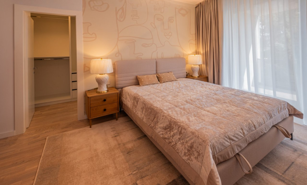 Impecabil! 4 cam mobilate modern & lux, 123mp, prima inchiriere!
