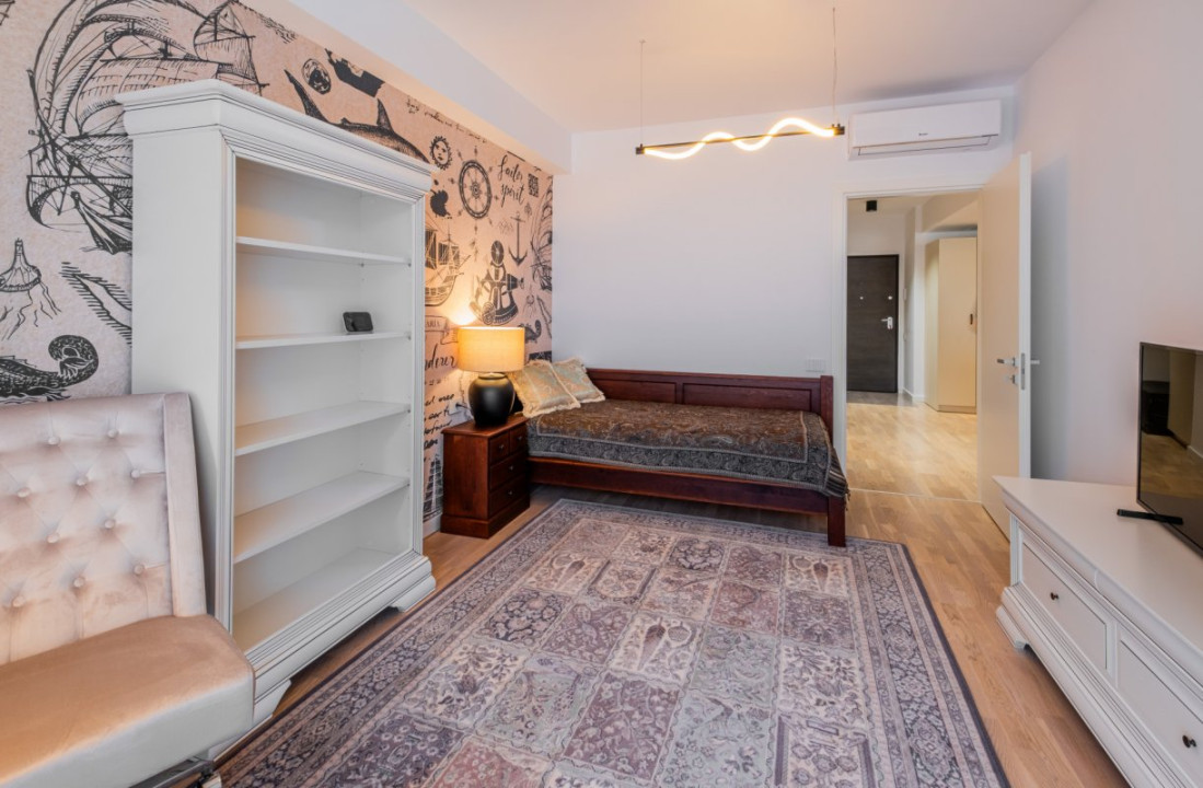 Impecabil! 4 cam mobilate modern & lux, 123mp, prima inchiriere!