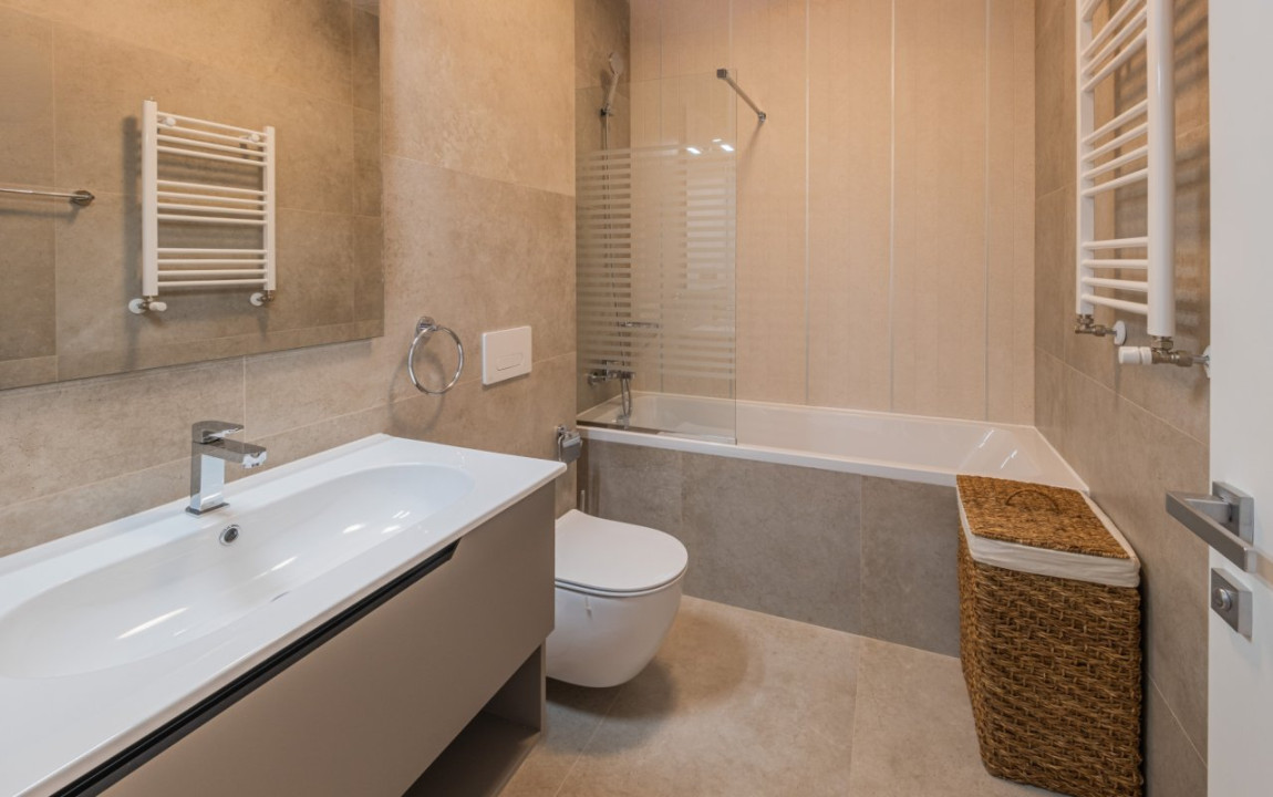 Impecabil! 4 cam mobilate modern & lux, 123mp, prima inchiriere!