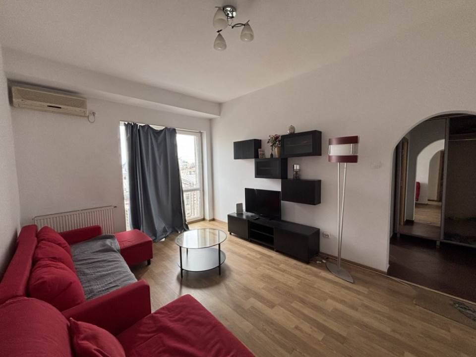 2 camere ultracentral cu vedere deschisă – Universitate - inchiriat 500 euro