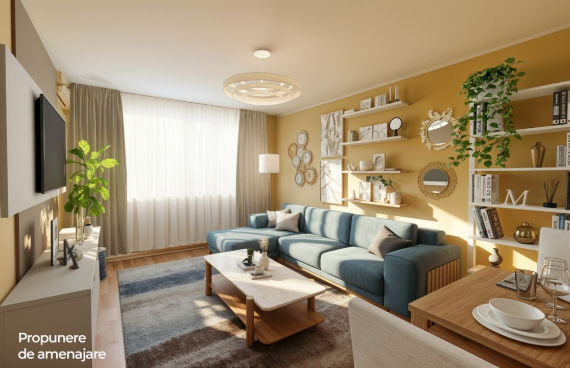 Aproape de parc! 3 camere decomandate, dupa gustul tau!