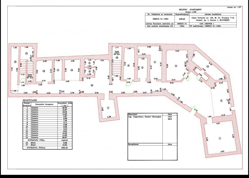 Spatiu Comercial 336 mp - Ultracentral, Piata Victoriei (Investitie)