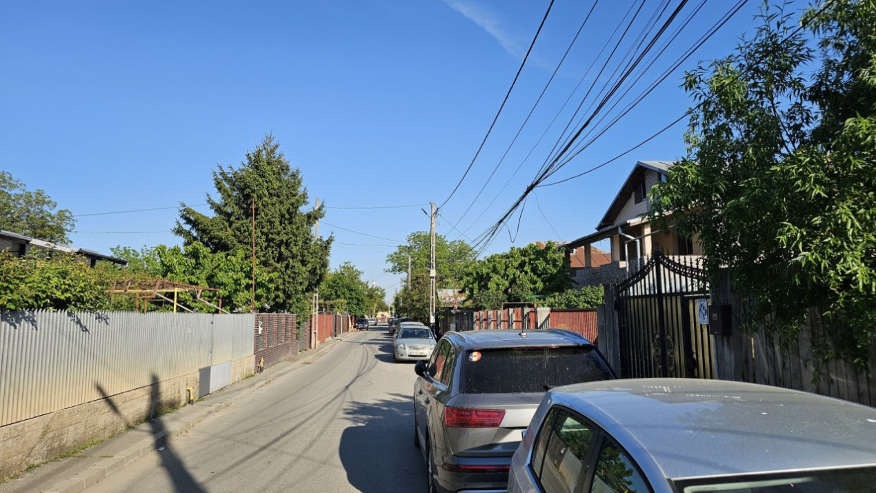 Popești Leordeni, teren 203mp cu casă demolabila/renovabila, singur curte