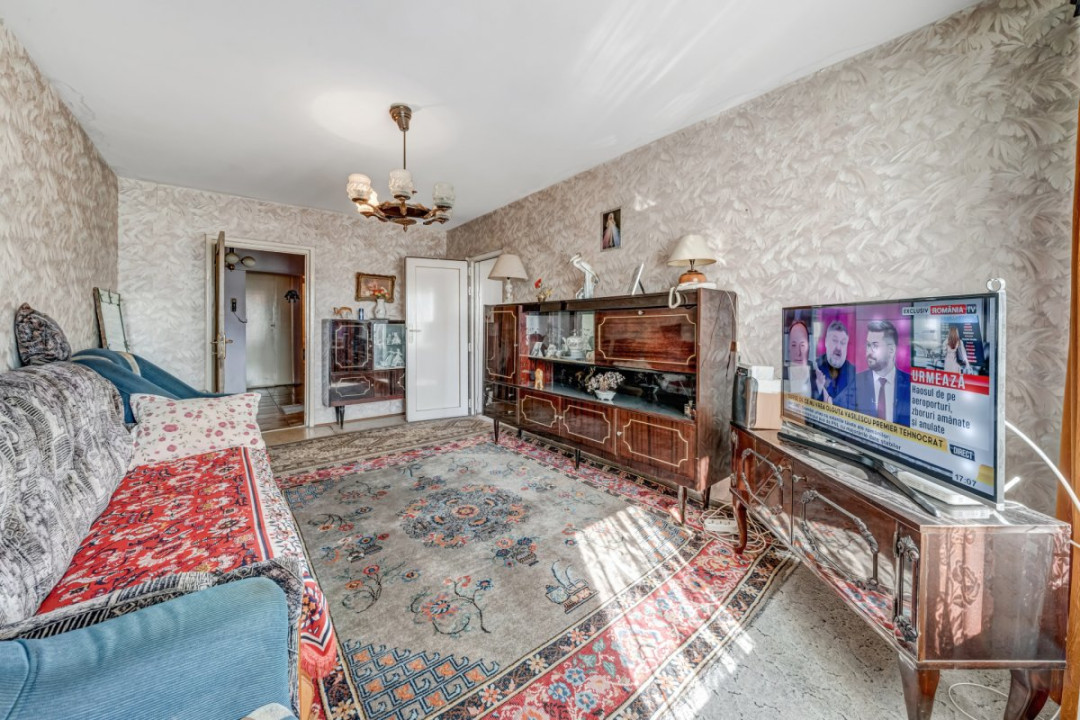 3 camere | 64,2 mp utili + balcon 3,1 mp | Etaj 7/8 | Rascoala 1907