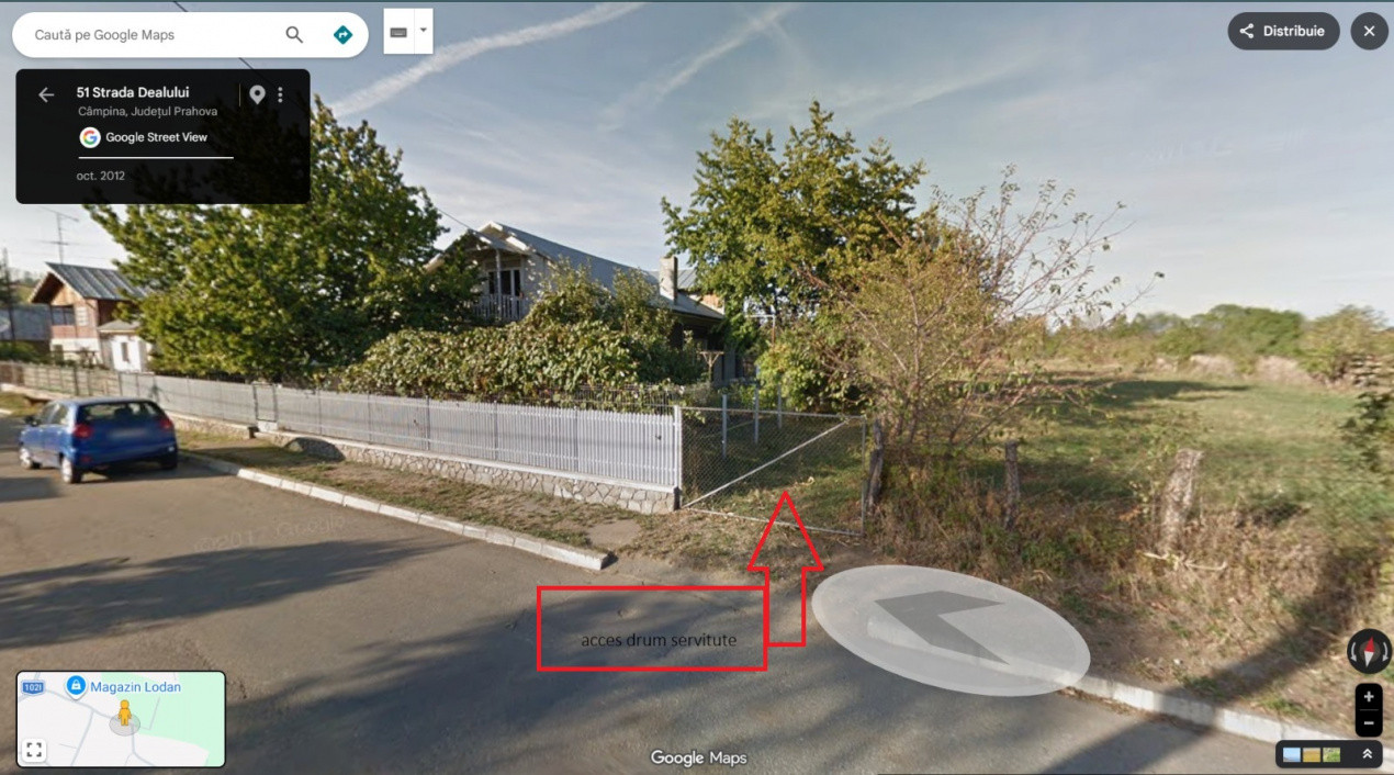 Câmpina – Teren intravilan 1560 mp