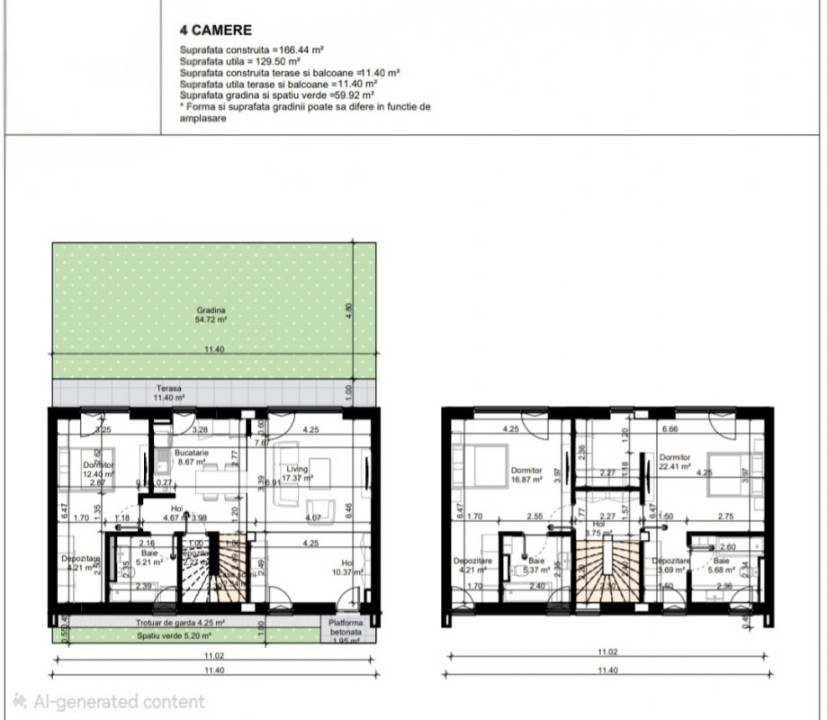 Duplex Premium | Grădină 60mp | Pompă de Căldură | H4L The Village 