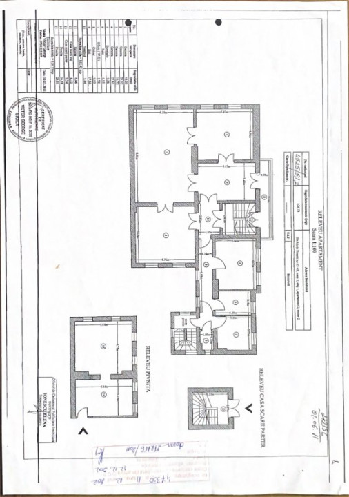 Etaj întreg în vilă istorică | Maria Rosetti | 162 mp | Fără RS | Înălțime 3,8 m