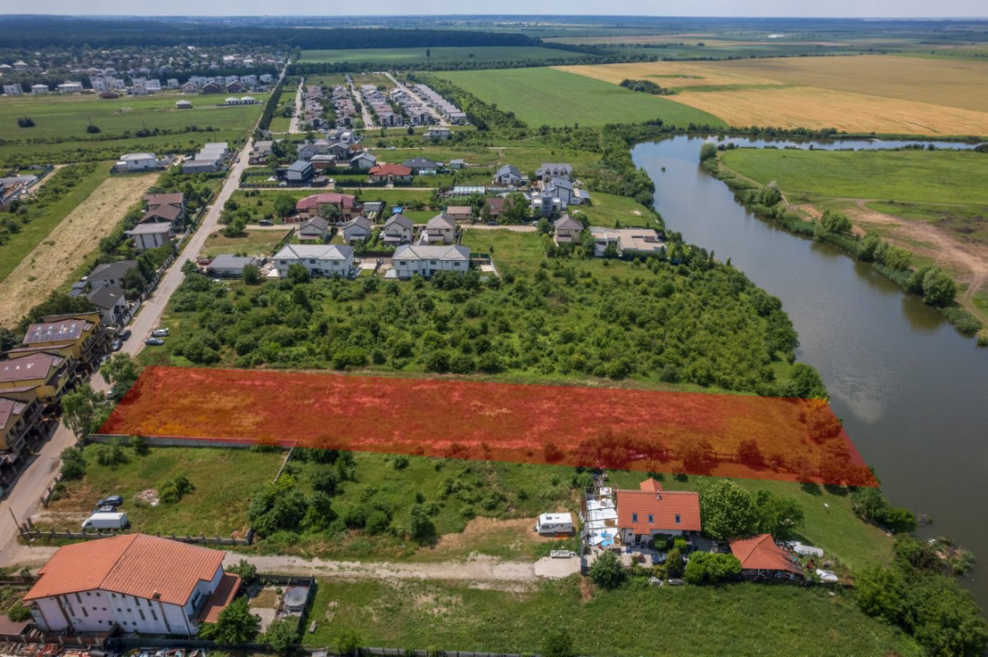 CORBEANCA - SCOLII, TEREN CONSTRUCTII, 5000 MP, LA LAC!