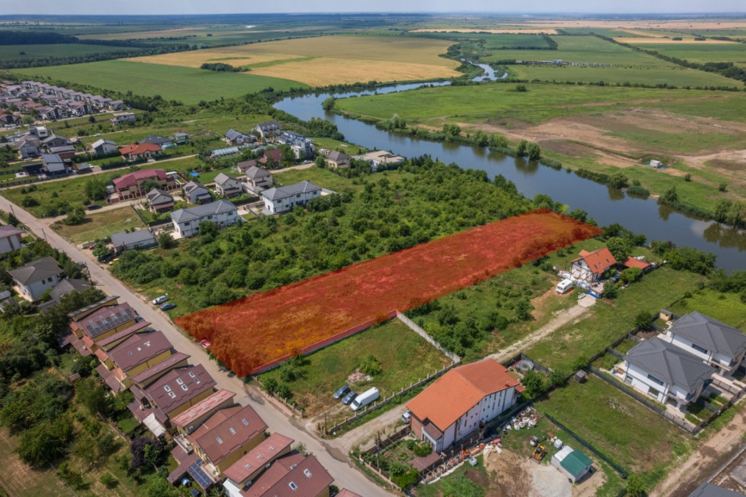 CORBEANCA - SCOLII, TEREN CONSTRUCTII, 5000 MP, LA LAC!