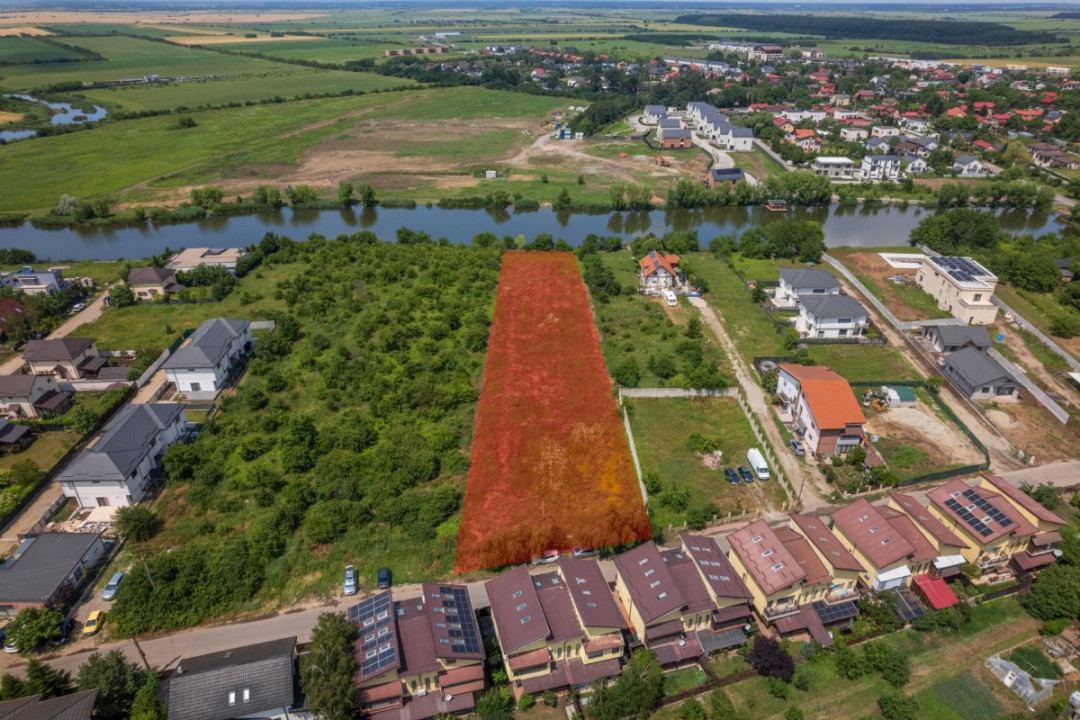 CORBEANCA - SCOLII, TEREN CONSTRUCTII, 5000 MP, LA LAC!