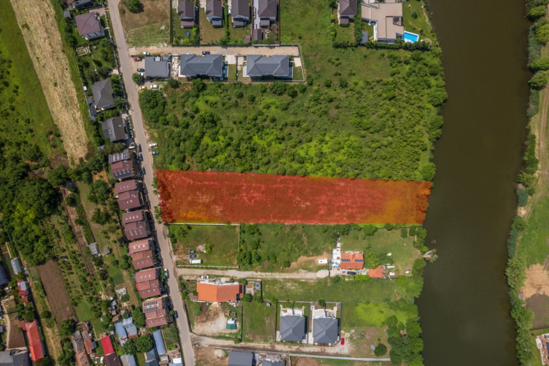 CORBEANCA - SCOLII, TEREN CONSTRUCTII, 5000 MP, LA LAC!