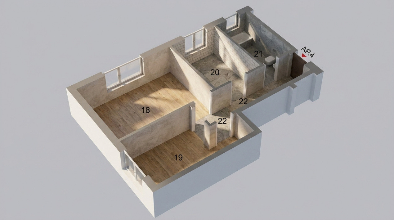 Apartament 2 camere cu loc de parcare, Bragadiru