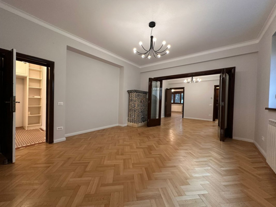 Inchiriere apartament 4 camere  parter Dorobanti