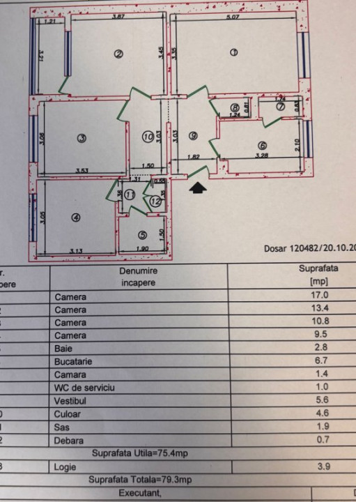 4 Camere - Dristor - 500 m Metrou Dristor 1