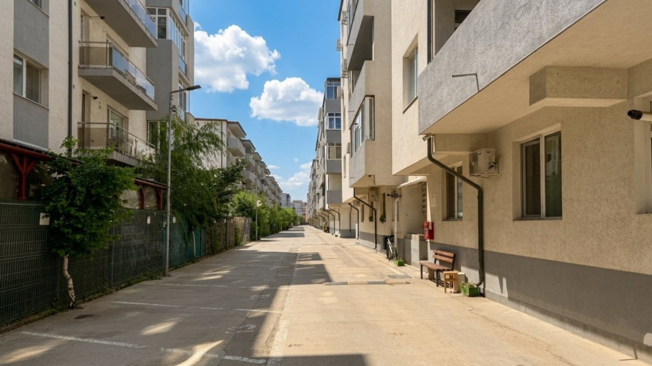 De inchiriat - apartament 2 camere - Parcul Teilor, centrala proprie