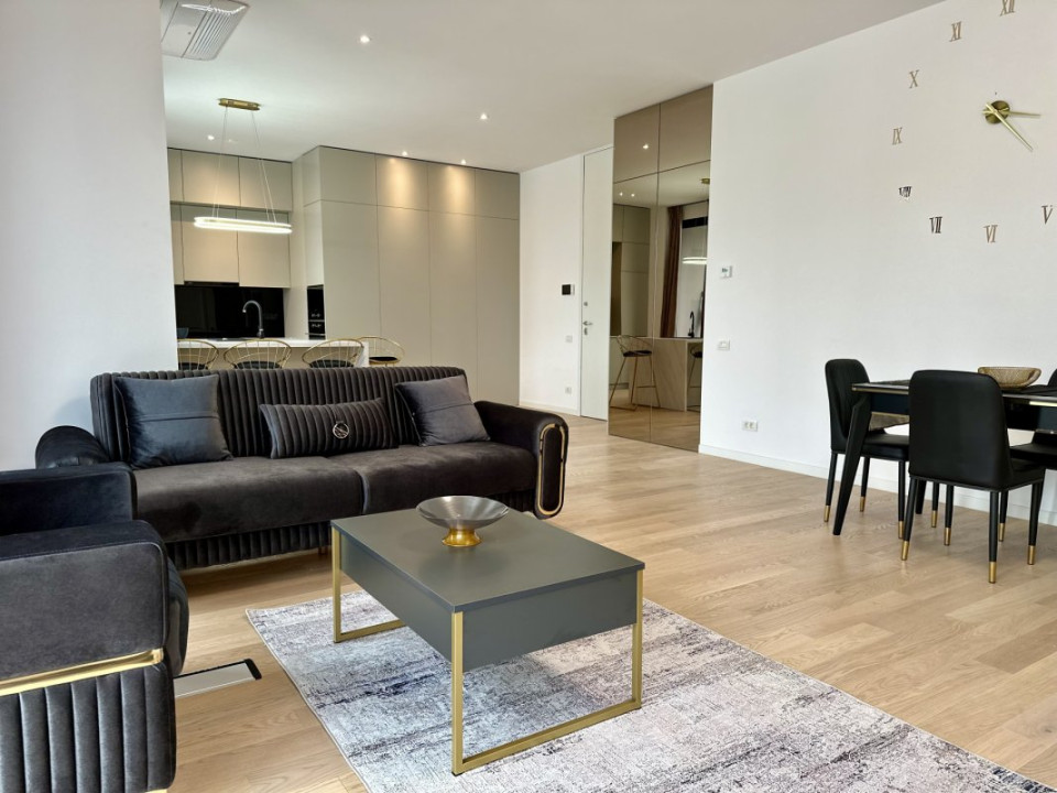 Penthouse de închiriat în WIN Herăstrău | 5 cam | Terasă panoramică | 2 locuri 
