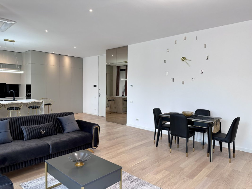 Penthouse de închiriat în WIN Herăstrău | 5 cam | Terasă panoramică | 2 locuri 