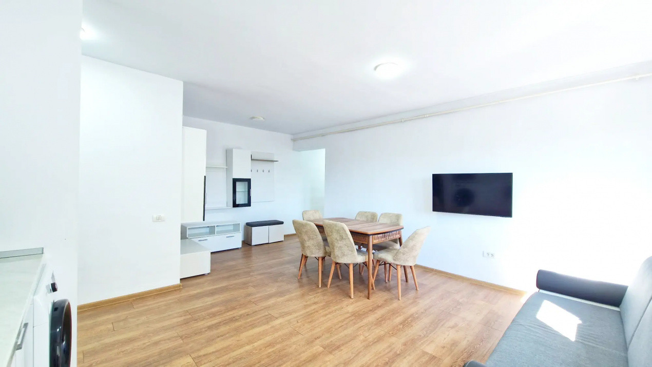 Apartament 3 camere, mobilat si utilat cu parcare