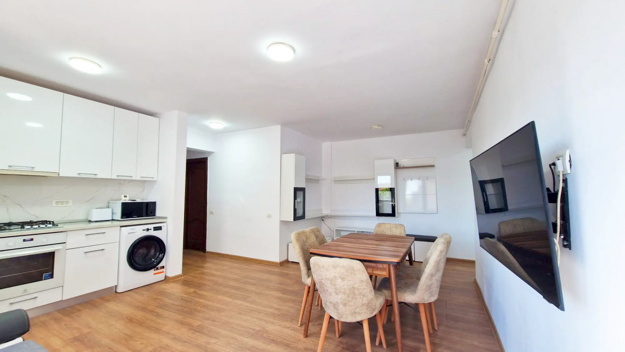 Apartament 3 camere, mobilat si utilat cu parcare