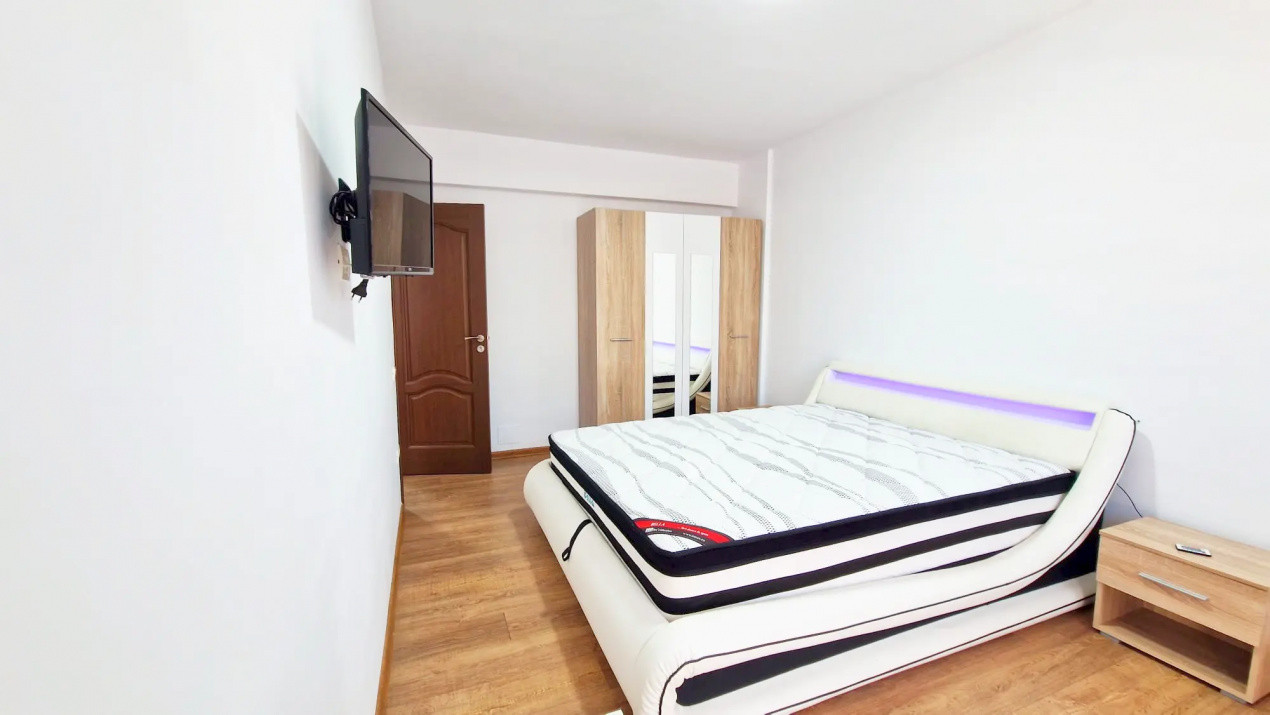 Apartament 3 camere, mobilat si utilat cu parcare