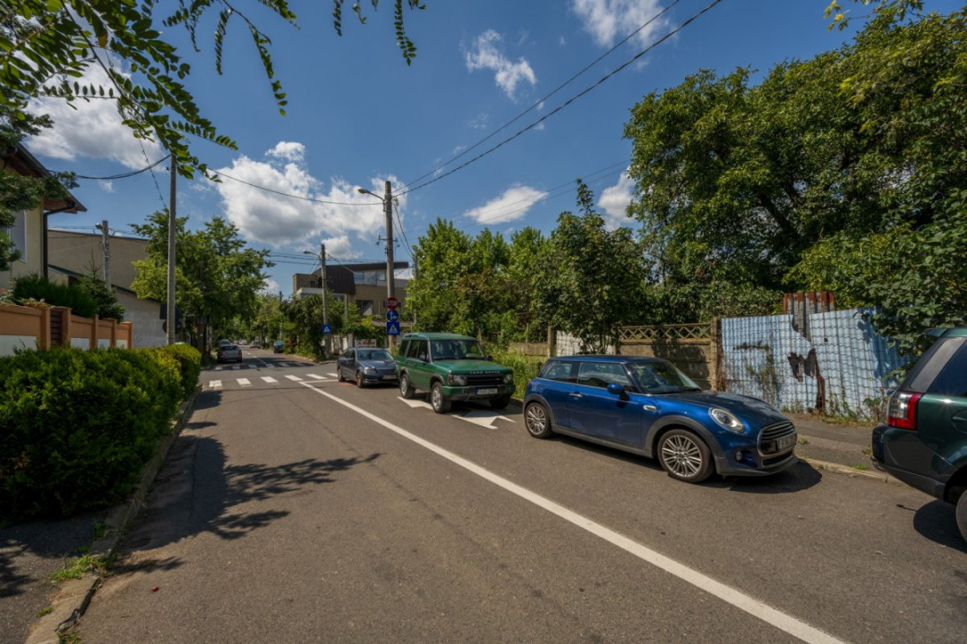 BANEASA - SISESTI, TEREN CONSTRUCTII 660 MP, DOUA FRONTURI!