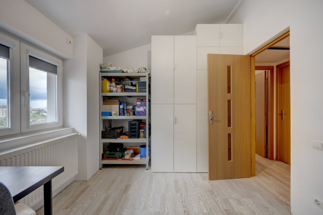 Duplex 4 camere pe două niveluri, terasă și parcare subterană | Titan
