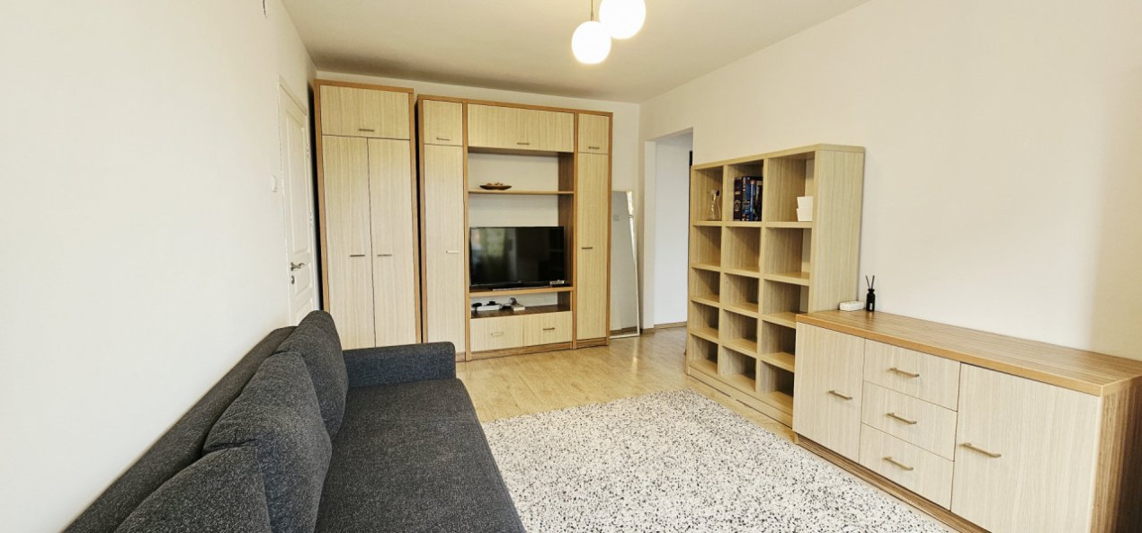 MUNCII – MAIOR CORAVU, 2 CAMERE, 50 MP, MOBILAT, ETAJ 4/8 CU LIFT!