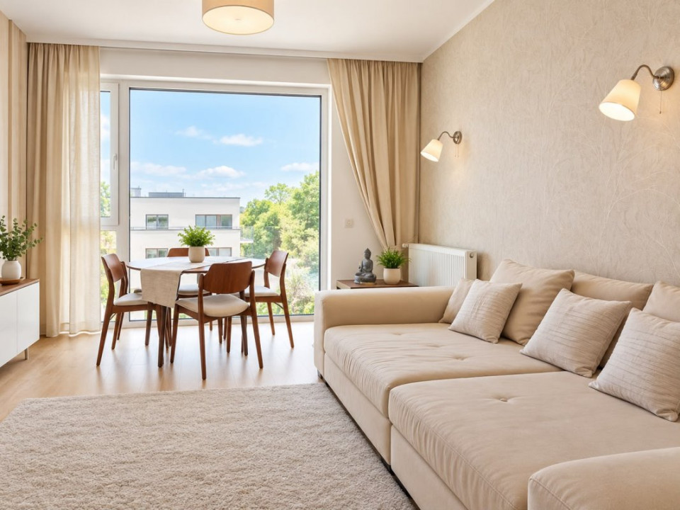3 camere | 3 băi | Ambiance Residence| Băneasa | Parcare subterană | 0% comision