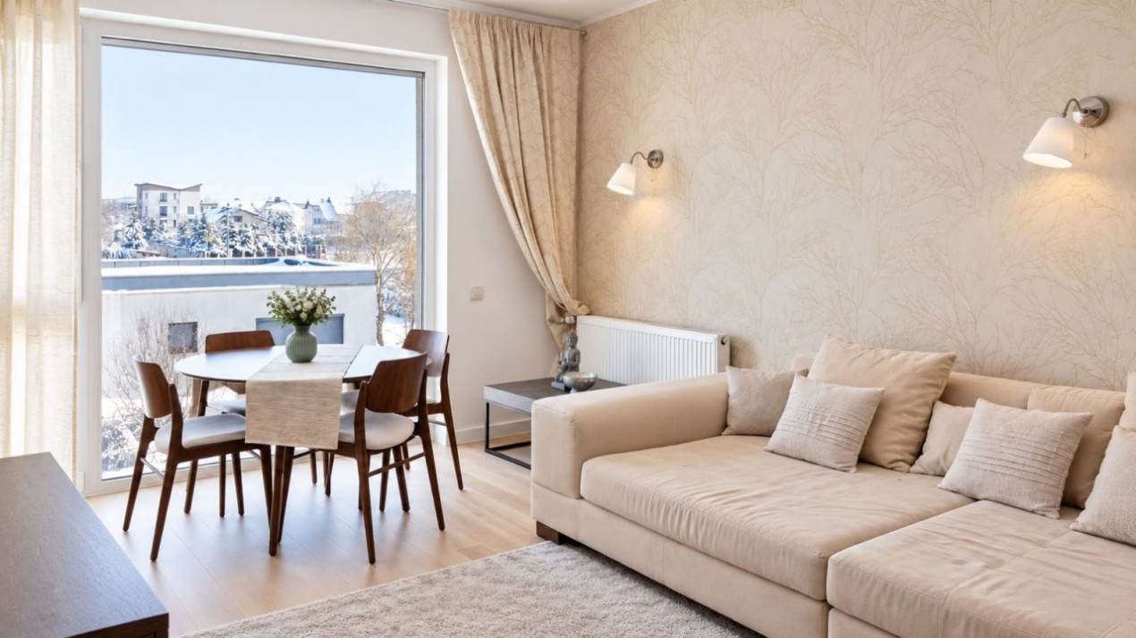 3 camere | 3 băi | Ambiance Residence| Băneasa | Parcare subterană | 0% comision