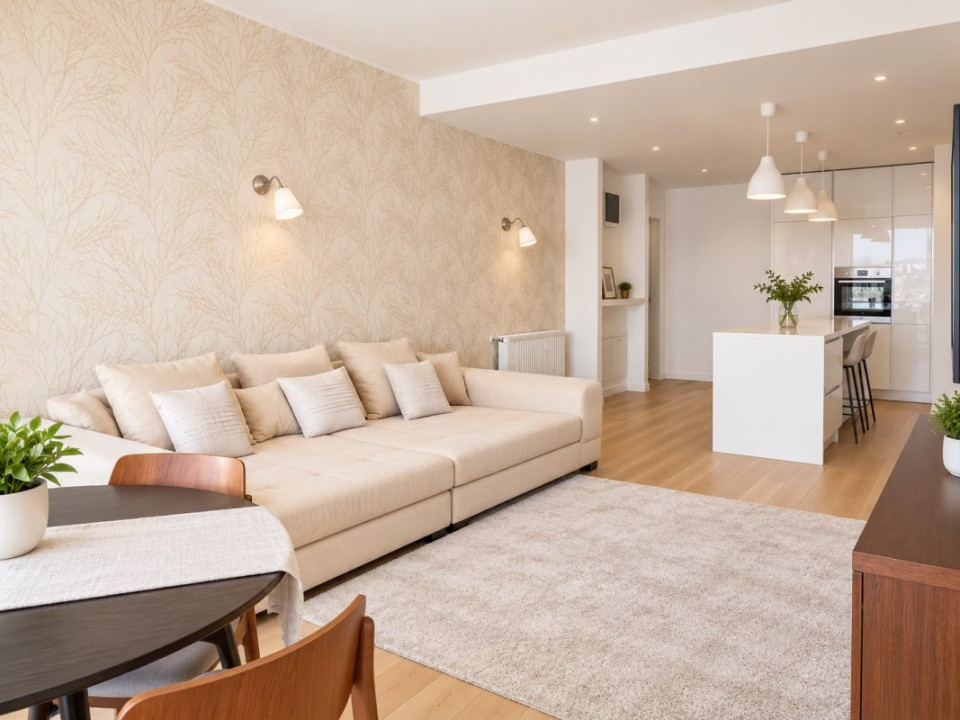 3 camere | 3 băi | Ambiance Residence| Băneasa | Parcare subterană | 0% comision