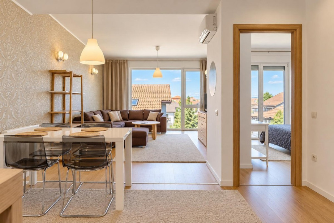 2 camere | Ambiance Residence – Băneasa Sisesti |2 bai | Loc parcare