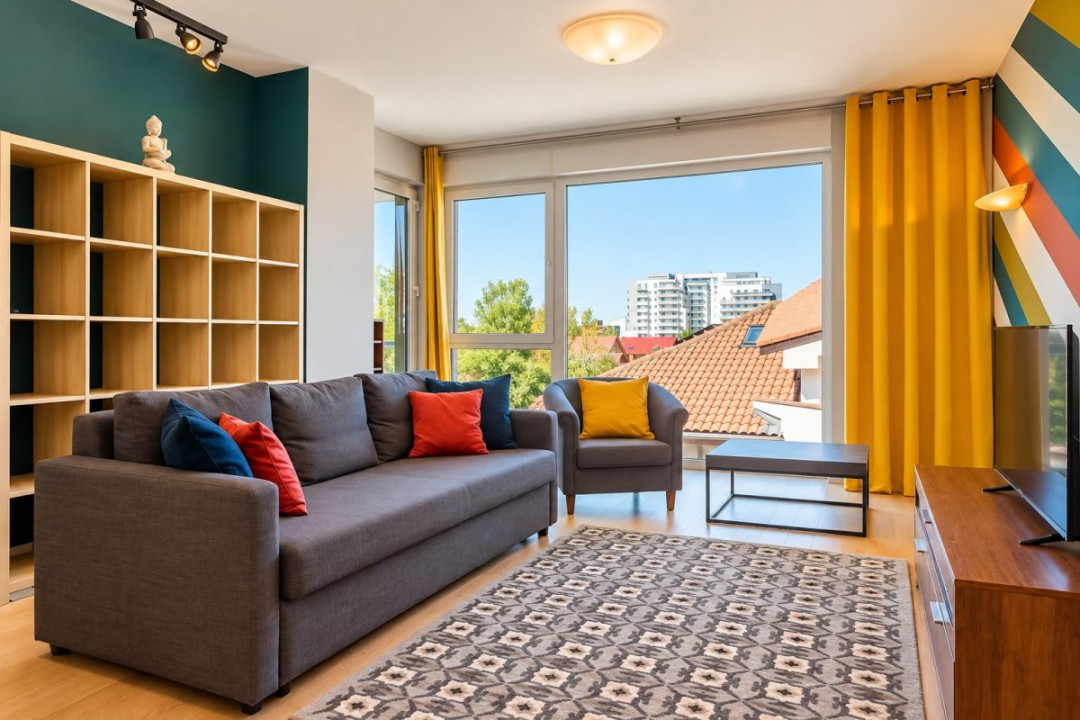 2 camere | Ambiance Residence | Băneasa Sisesti | 2 băi | Loc Parcare 