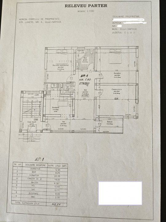 Apartament spațios cu 3 camere în zona selectă Andrei Mureșanu – Oportunitate ra