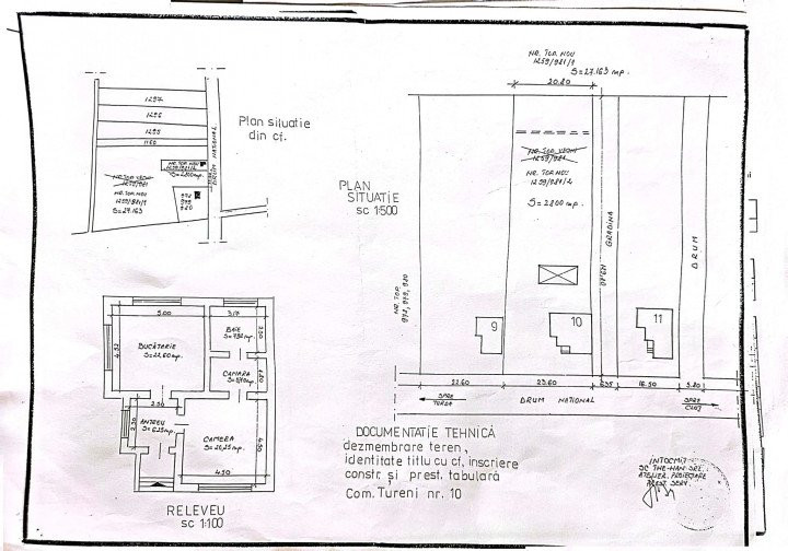 Casa individuala cu teren de 2800 mp | Comuna Tureni!