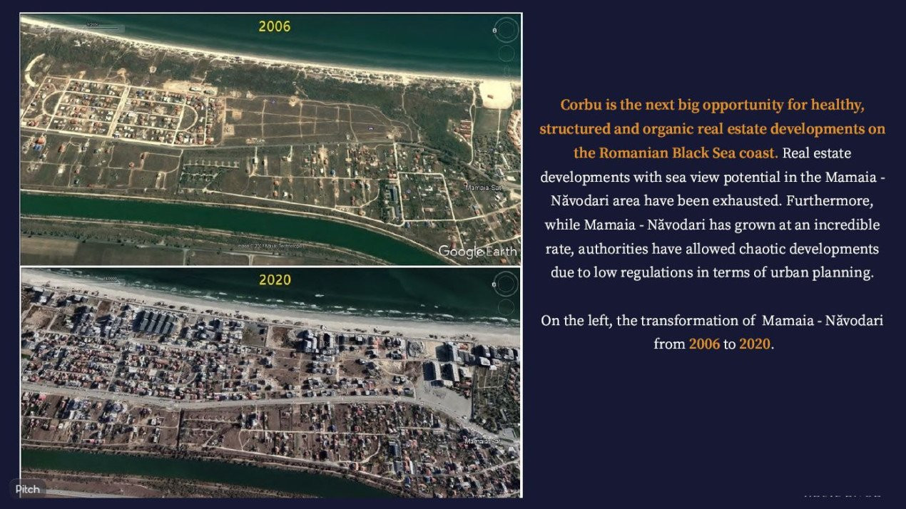 Corbu - Constanta | Teren Primul Rand - Marea Neagra | Intravilan - Constructie