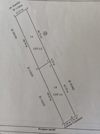 CUMPANA Teren intravilan la soseua Constantei.