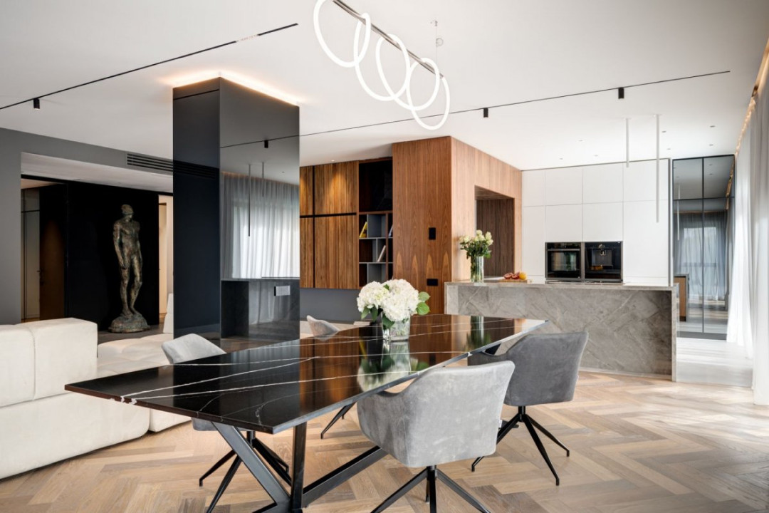 Pines Residence | Apartament 4 Camere | 182 mp | 4 Băi | Terasă 25 mp